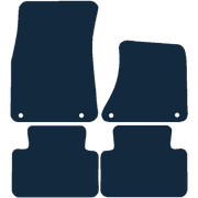 Image of the mat template for Porsche Macan (2016 - Present) Car Mats