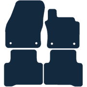 Image of the mat template for Volkswagen Touran (2016 - Present) Car Mats