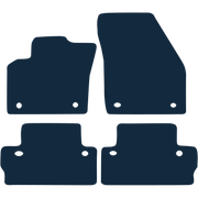 Image of the mat template for Volvo C30 Left-Hand Drive (2007 - 2013) Car Mats