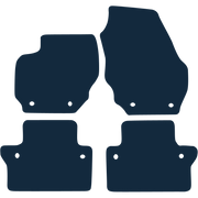 Image of the mat template for Volvo XC70 Left-Hand Drive (2007 - 2016) Car Mats