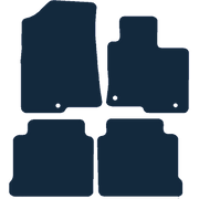 Image of the mat template for Kia Optima Stud Fixing System (2016 - Present) Car Mats