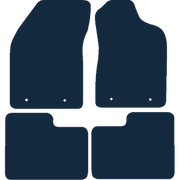 Image of the mat template for Alfa Romeo Giulietta Manual (2014 - 2016) Car Mats