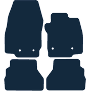 Image of the mat template for Ford B-Max (2015 - 2018) Car Mats