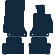 Image of the mat template for Mercedes-Benz E Class (2016 - 2023) Car Mats