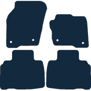 Image of the mat template for Ford Edge (2015 - Present) Car Mats