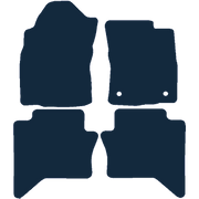 Image of the mat template for Toyota Hilux Manual Double Cab (2016 - 2020) Car Mats