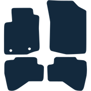 Image of the mat template for Toyota Aygo Left-Hand Drive (2014 - 2022) Car Mats