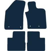 Image of the mat template for Fiat Tipo (2016 - Present) Car Mats