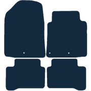 Image of the mat template for Hyundai IONIQ (2016 - 2020) Car Mats