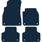 Image of the mat template for Audi Q7 (2016 - Present) Car Mats