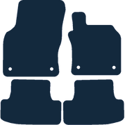 Image of the mat template for Audi Q2 (2016 - Present) Car Mats