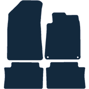 Image of the mat template for Peugeot 508 SW (2011 - 2019) Car Mats