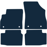 Image of the mat template for Vauxhall Astra Left-Hand Drive (2015 - 2022) Car Mats