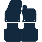 Image of the mat template for Skoda Kodiaq (2017 - Present) Car Mats