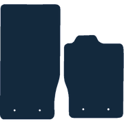 Image of the mat template for Jaguar F-TYPE 168mm Hole Spacing (2013 - Present) Car Mats