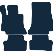 Image of the mat template for Mercedes-Benz E Class Left-Hand Drive (2016 - 2023) Car Mats