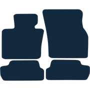 Image of the mat template for MINI One F56 Left-Hand Drive (2014 - Present) Car Mats