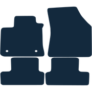 Image of the mat template for Renault Megane Left-Hand Drive (2017 - Present) Car Mats