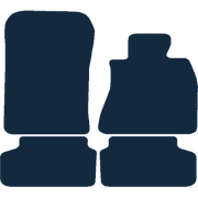 Image of the mat template for BMW 5 Series 530E G30 (2017 - Present) Car Mats