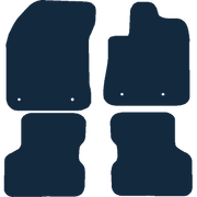 Image of the mat template for Alfa Romeo Giulietta Automatic (2016 - Present) Car Mats