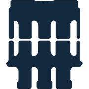 Image of the mat template for Mercedes-Benz V Class 2 Piece Rear Section (2014 - Present) Car Mats