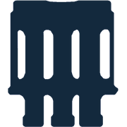 Image of the mat template for Mercedes-Benz V Class 1 Piece Rear Section (2014 - Present) Car Mats