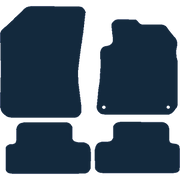 Image of the mat template for Peugeot 308 GT (2015 - 2017) Car Mats