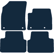 Image of the mat template for Vauxhall Crossland X (2017 - Present) Car Mats