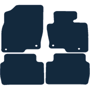 Image of the mat template for Mazda CX-5 (2017 - Present) Car Mats