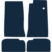 Image of the mat template for Jaguar XJ6 (1992) Car Mats