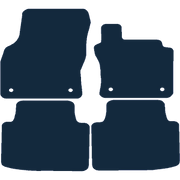 Image of the mat template for Volkswagen Arteon (2017 - Present) Car Mats