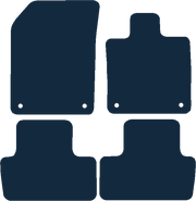 Image of the mat template for Volvo XC60 (2017 - Present) Car Mats