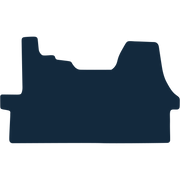 Image of the mat template for Fiat Ducato Left-Hand Drive (2006 - 2016) Van Mats