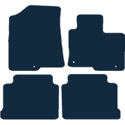 Image of the mat template for Kia Optima Hook Fixing System (2016 - 2020) Car Mats