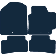 Image of the mat template for Kia Stonic (2017 - Present) Car Mats