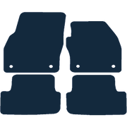 Image of the mat template for Volkswagen Polo (2018 - Present) Car Mats