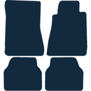 Image of the mat template for Mercedes-Benz 190 (1982 - 1993) Car Mats