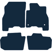 Image of the mat template for Nissan Leaf ZE1 (2018 - Present) Car Mats