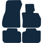 Image of the mat template for BMW X2 F39 (2018 - Present) Car Mats