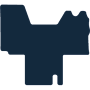 Image of the mat template for Peugeot Boxer Single Seats Version (1996 - 2006) Motorhome Mats