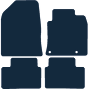 Image of the mat template for Kia Ceed Manual (2018 - Present) Car Mats