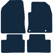 Image of the mat template for Kia Ceed Automatic (2018 - Present) Car Mats