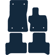 Image of the mat template for Alfa Romeo Stelvio (2018 - Present) Car Mats