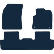 Image of the mat template for Citroen DS7 Automatic (2018 - Present) Car Mats