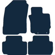 Image of the mat template for Mitsubishi Eclipse Cross Manual (2017 - Present) Car Mats