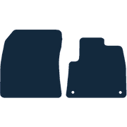 Image of the mat template for Peugeot Rifter Fronts Only (2018 - Present) Van Mats