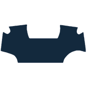 Image of the mat template for John Deere 6215R (2012 - 2021) Tractor Mats