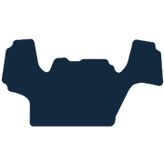 Image of the mat template for New Holland T5 (2013 - Present) Tractor Mats