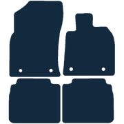 Image of the mat template for Lexus ES (2019 - Present) Car Mats