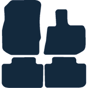 Image of the mat template for BMW X3 F97 & GO1 (2019 - Present) Car Mats